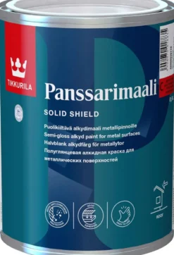 Tikkurila peltikattomaali Panssarimaali 0,9 l A valkoinen sävytettävissä puolikiiltävä