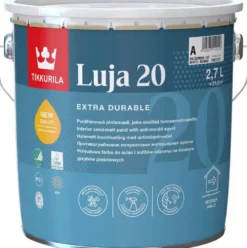 Tikkurila pintamaali Luja 20 2,7 l C sävytettävä puolihimmeä