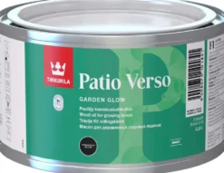 Tikkurila puuöljy Patio Verso 0,33 l hiilenmusta