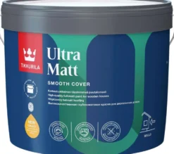 Tikkurila puutalomaali Ultra Matt 9 l A valkoinen sävytettävissä täyshimmeä