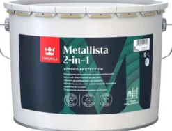 Tikkurila ruosteenestomaali Metallista 2-in-1 9L C sävytettävä puolihimmeä