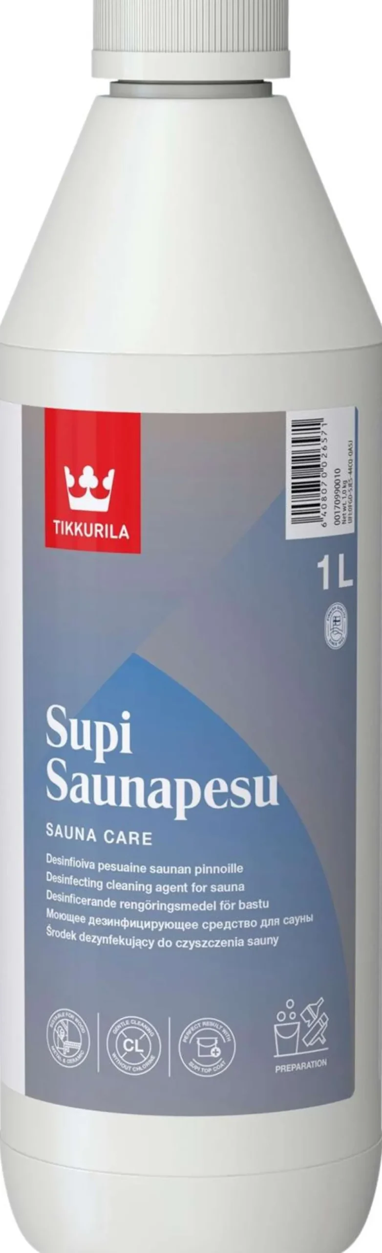 Tikkurila saunapesu Supi 1 l
