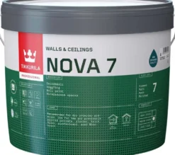 Tikkurila seinämaali Nova 7 9 l A valkoinen sävytettävissä himmeä