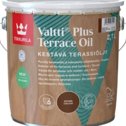 Tikkurila terassiöljy Valtti Plus Terrace Oil 2,7 l ruskea