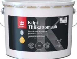 Tikkurila tiilikattomaali Kilpi 10 l musta puolihimmeä