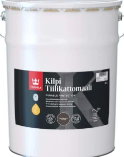 Tikkurila tiilikattomaali Kilpi 20 l ruskea puolihimmeä