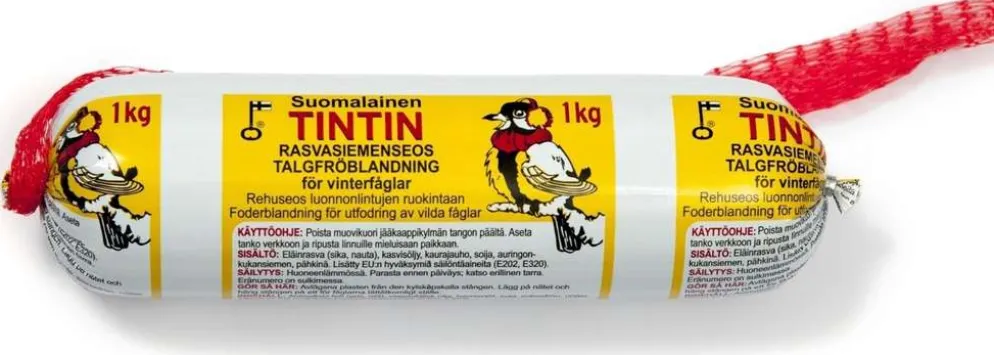 Tintin Rasvasiemenseos rehuseos luonnonlintujen ruokintaan 1kg