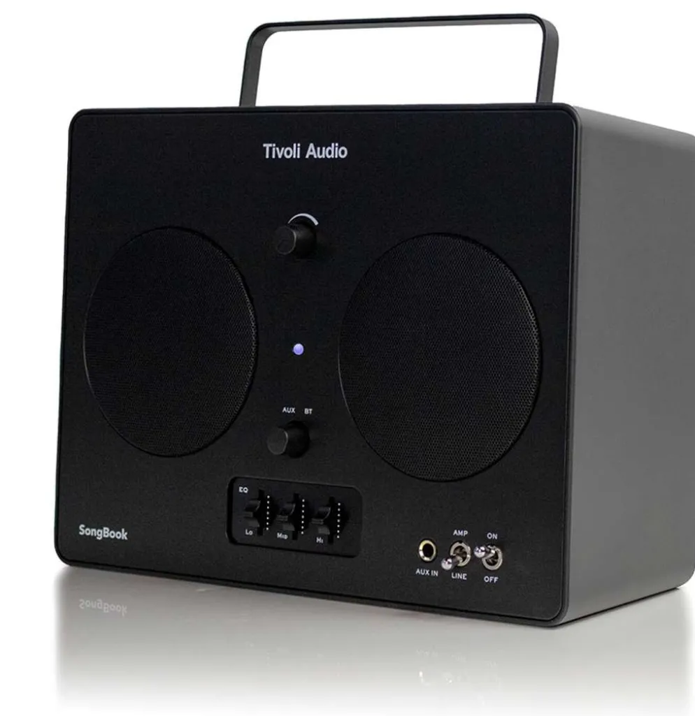 Tivoli Audio kannettava Bluetooth-kaiutin SongBook musta