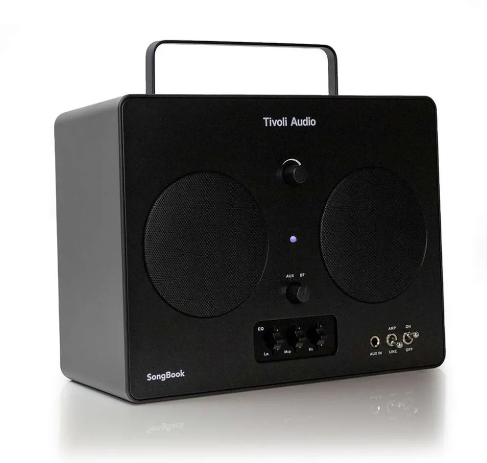 Tivoli Audio kannettava Bluetooth-kaiutin SongBook musta