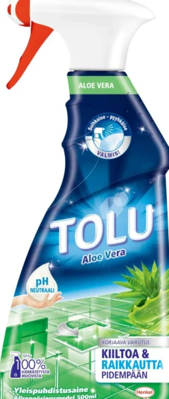 Tolu 500ml Aloe Vera yleispuhdistusaine spray