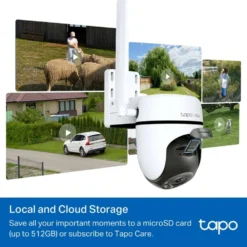 TP-Link Tapo C501GW PAN/TILT 4G -valvontakamera ulkokäyttöön