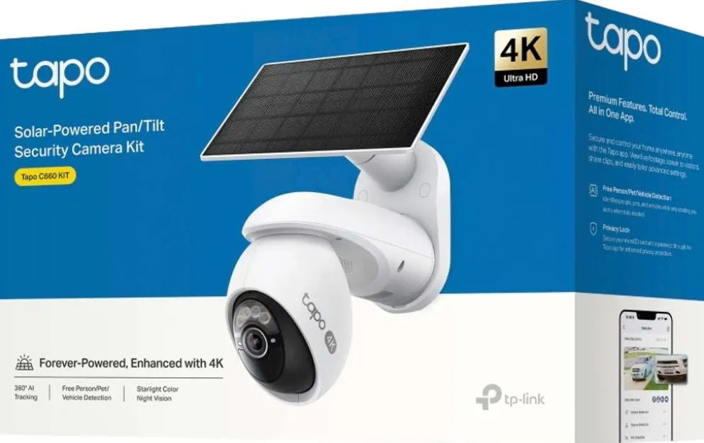 TP-Link Tapo C660 KIT SOLAR valvontakamera