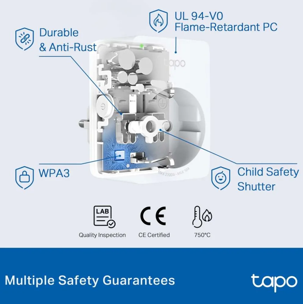 TP-Link Tapo P100 älypistorasia 4 pack