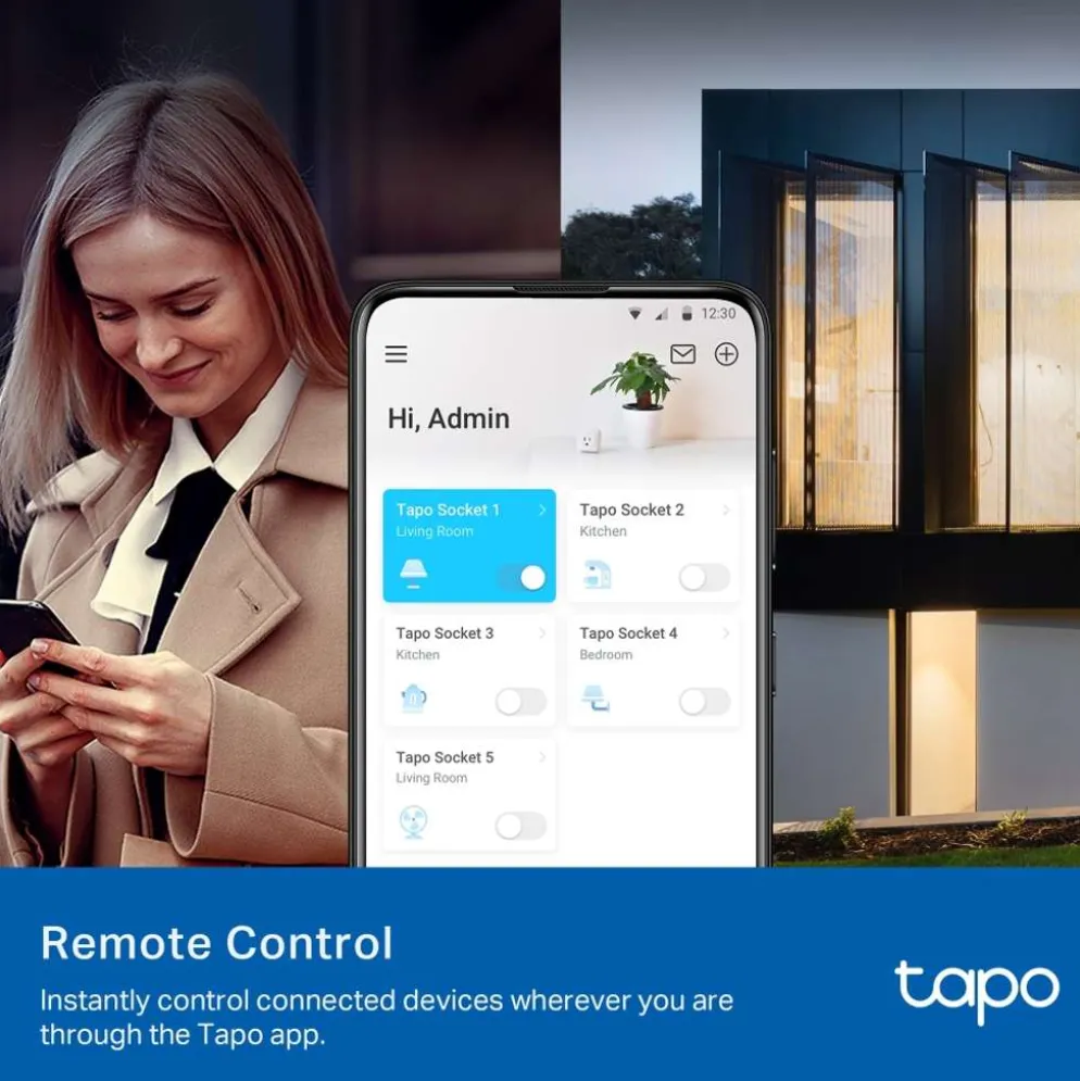 TP-Link Tapo P100 älypistorasia 4 pack