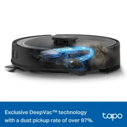 TP-Link Tapo Robottipölynimuri RV30 Max Plus ja telakka, musta