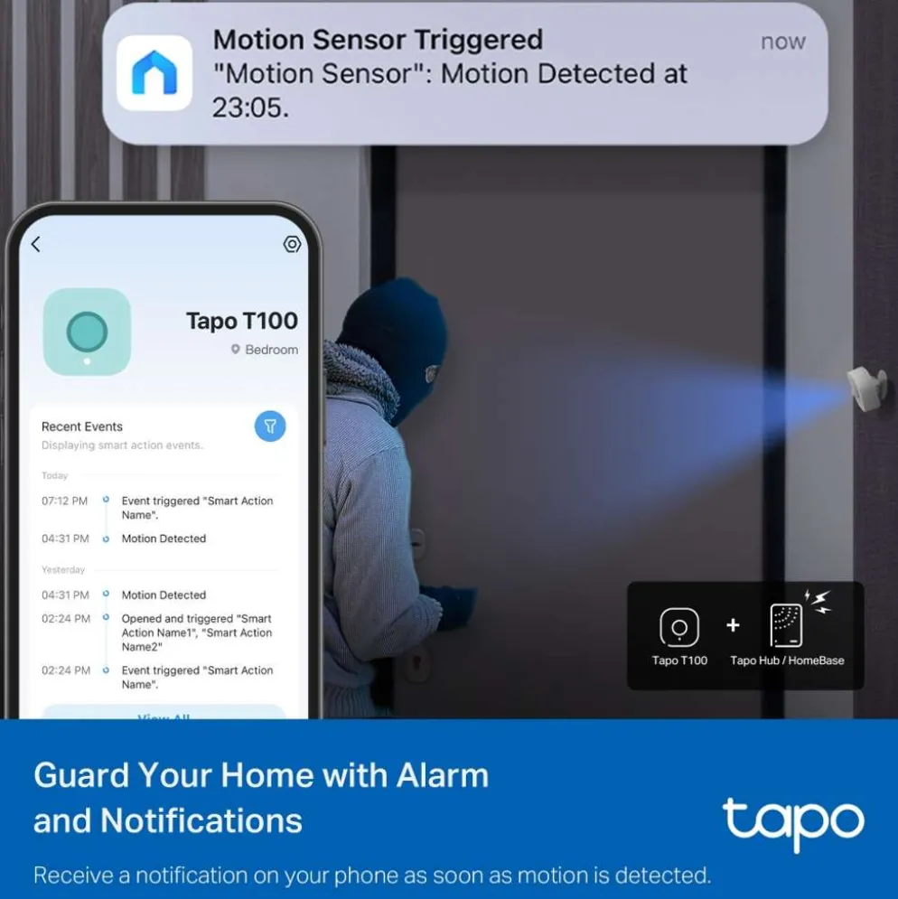 TP-Link Tapo T100 -liiketunnistin