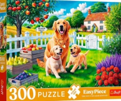 Trefl Palapeli EasyPiece Dogs in the country side, 300 palaa