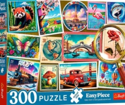 Trefl Palapeli EasyPiece Postage stamps, 300 palaa