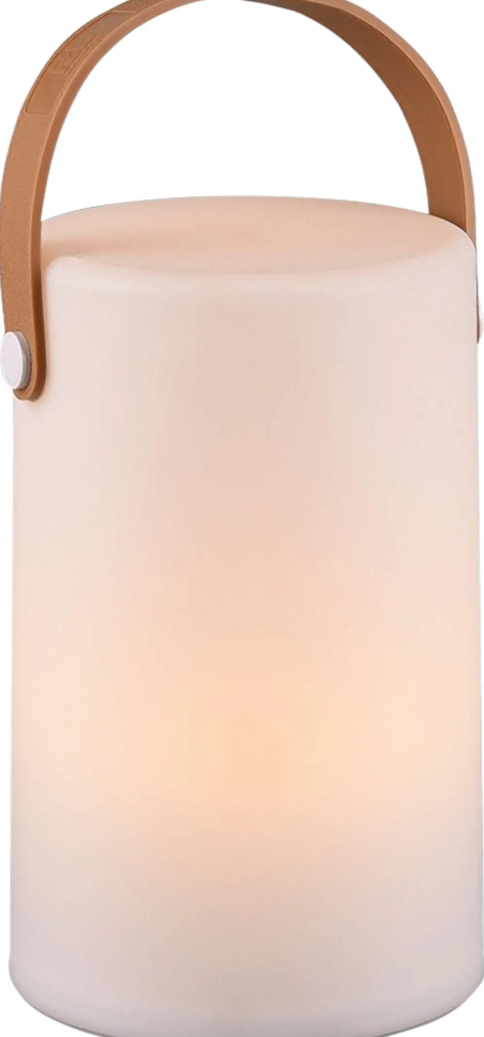 Trio LED-ulkopöytävalaisin Aruba ladattava valkoinen RGBW