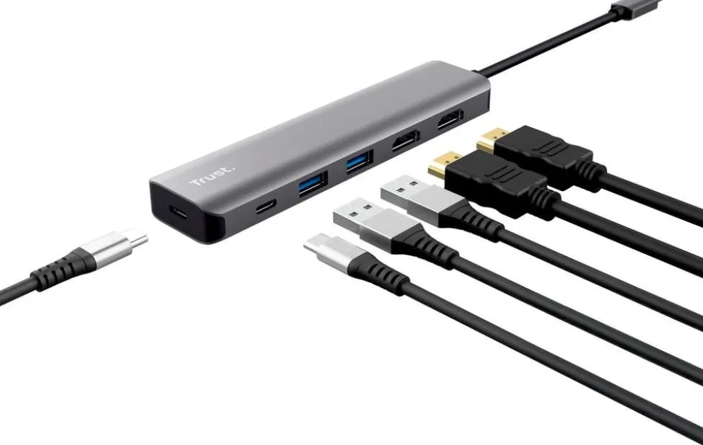 Trust Dalyx 6 in 1 HDMI adapteri