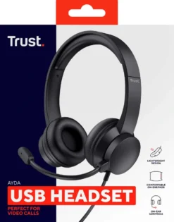Trust Kuulokkeet Ayda USB PC