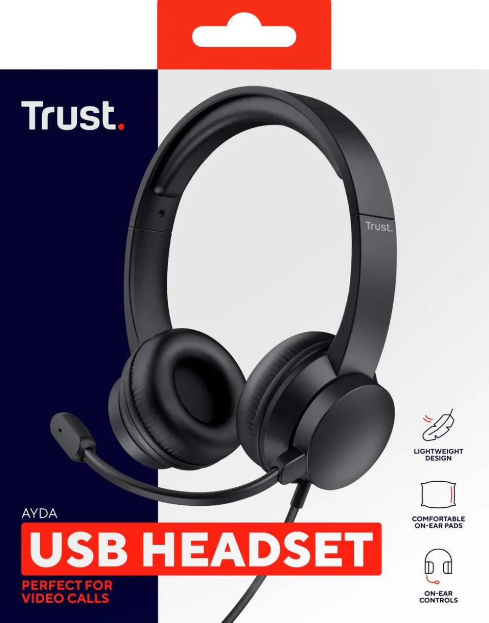 Trust Kuulokkeet Ayda USB PC