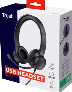 Trust Kuulokkeet Ayda USB PC