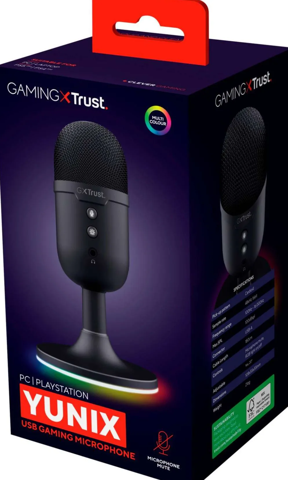 Trust Mikrofoni GXT 234 Yunix musta
