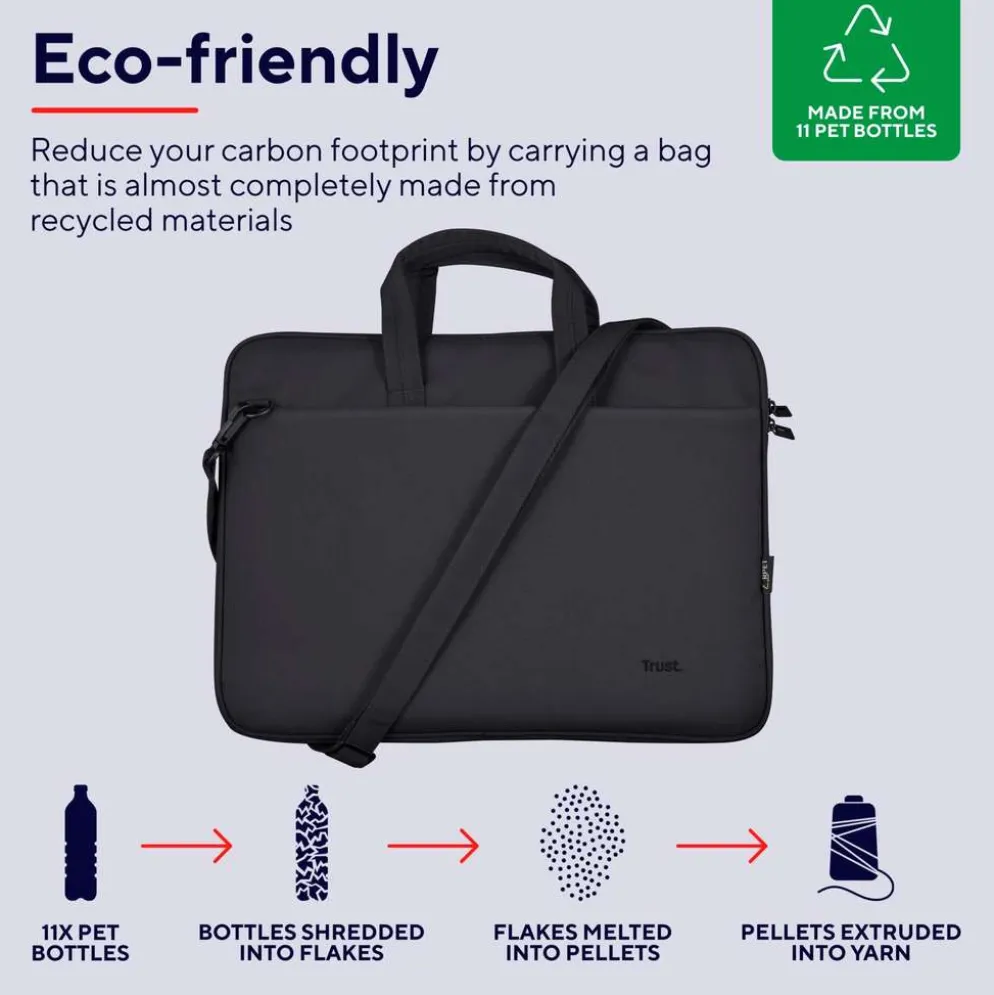 Trust Tietokonelaukku Bologna Eco 16""