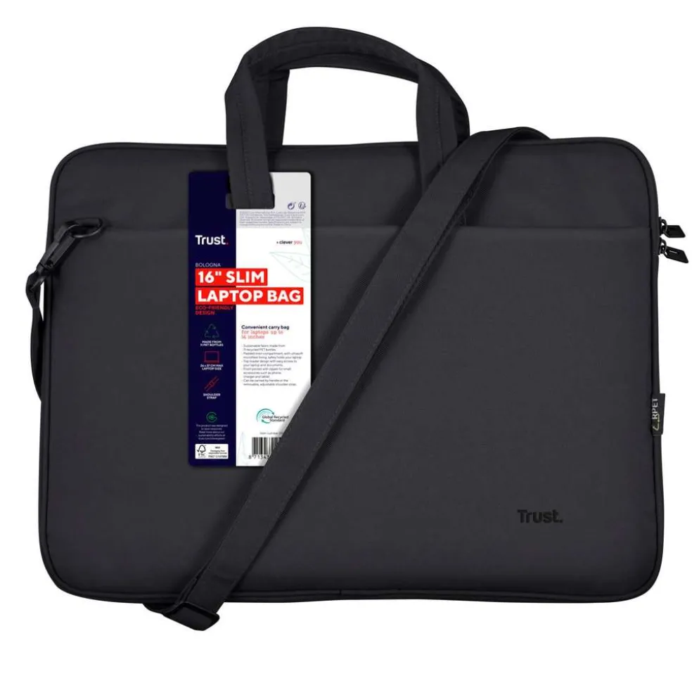Trust Tietokonelaukku Bologna Eco 16""