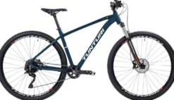 Tunturi Montauk 29" Unisex maastopyörä 8-vaihdetta tummansininen-valkoinen-punainen