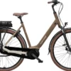 Tunturi Tornio E7 28" sähköpyörä 7-vaihdetta runko 56 cm pronssi-samppanja