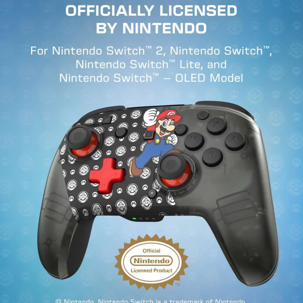 Turtle Beach Switch 2 langaton peliohjain Super Mario Jump