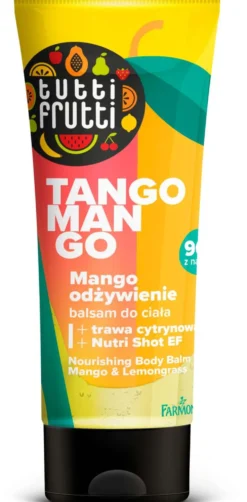 Tutti Frutti ravitseva vartalovoide Mango ja sitruunaruoho 200 ml