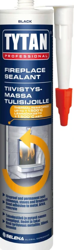 Tytan tiivistysmassa tulisijoille 310ml