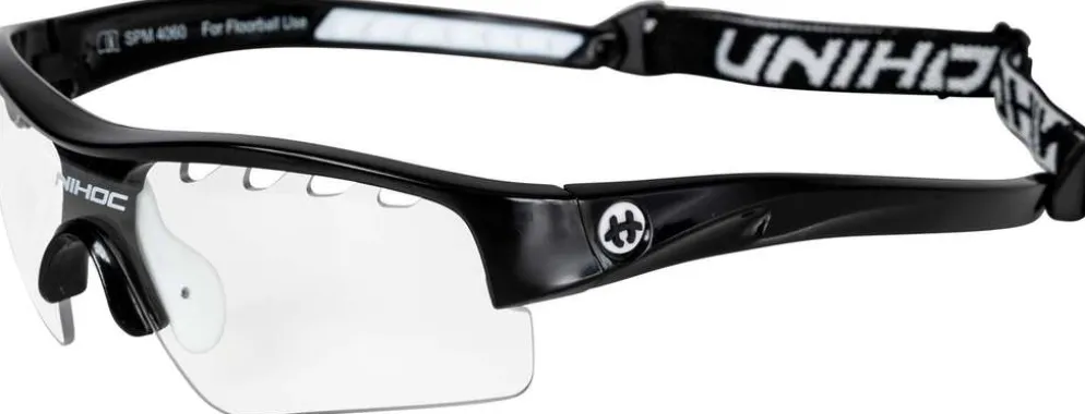 Unihoc Suojalasit Victory junior black/white