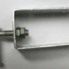 U-pilarikiinnike 150x100/160 x 6 mm