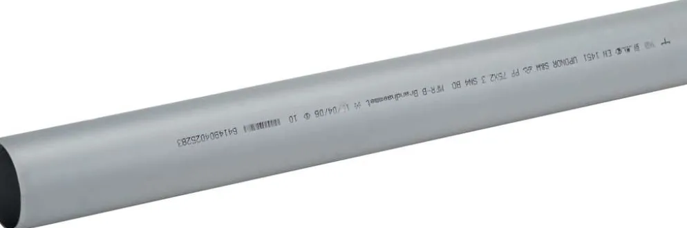 Uponor muhvitonputki htp 75 4m harmaa