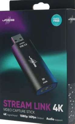 uRage videokaappari Stream Link 4K, Recording/Streaming Stick, HDMI™ - USB
