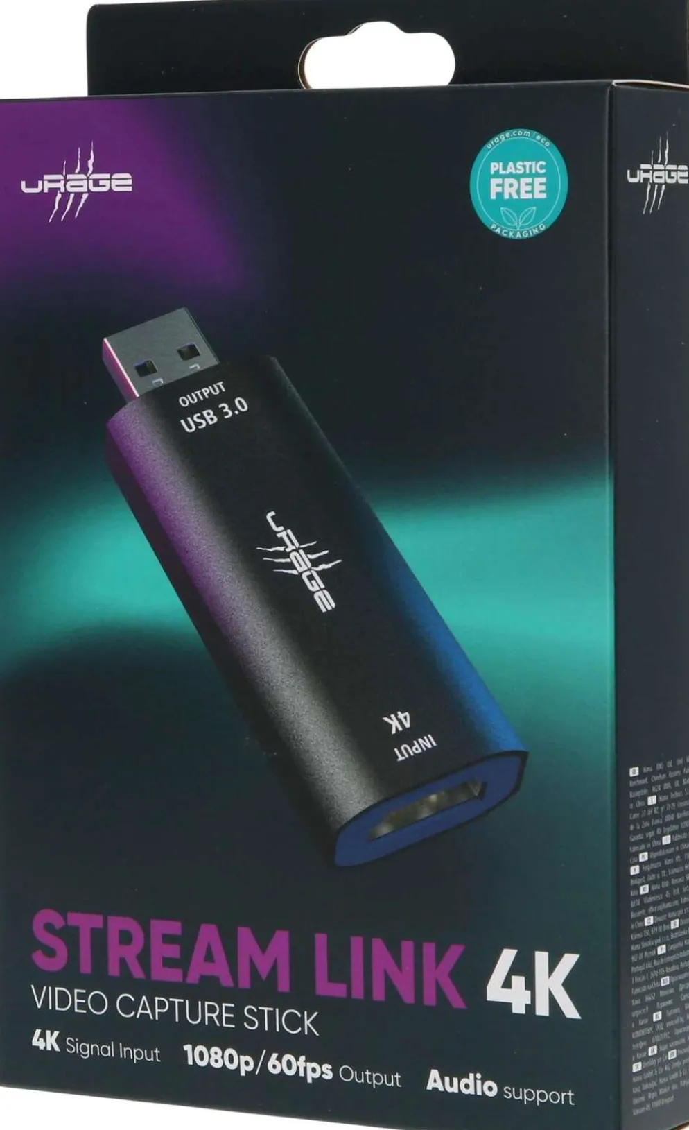 uRage videokaappari Stream Link 4K, Recording/Streaming Stick, HDMI™ - USB