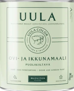Uula ovi- ja ikkunamaali 0,9 l C sävytettävä puolikiiltävä