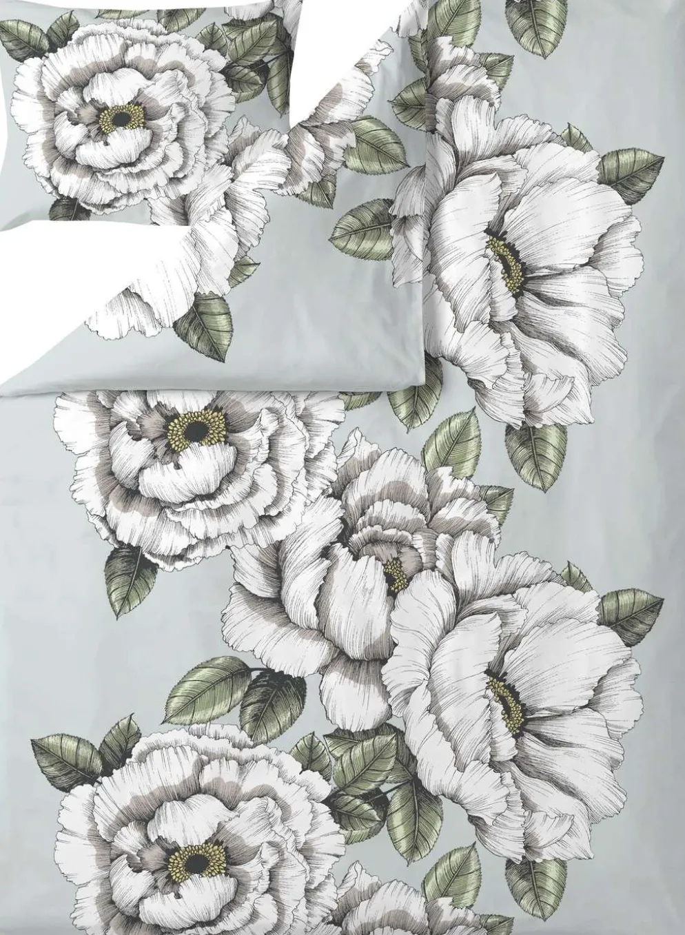 Vallila pussilakanasetti Alma 150x210 cm sage