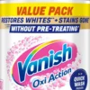 Vanish Crystal White valkopyykin pesutehoste ja tahranpoistojauhe 940g