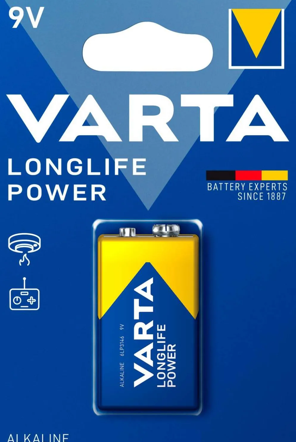 Varta Longlife Power 9V 6LR61 alkaliparisto