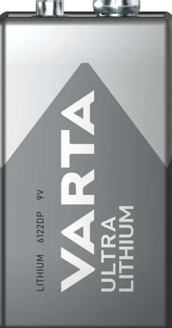 Varta ultra lithium 9v paristo