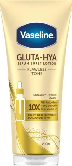 Vaseline Gluta-Hya Flawless Glow Serum Burst Lotion 200 ml