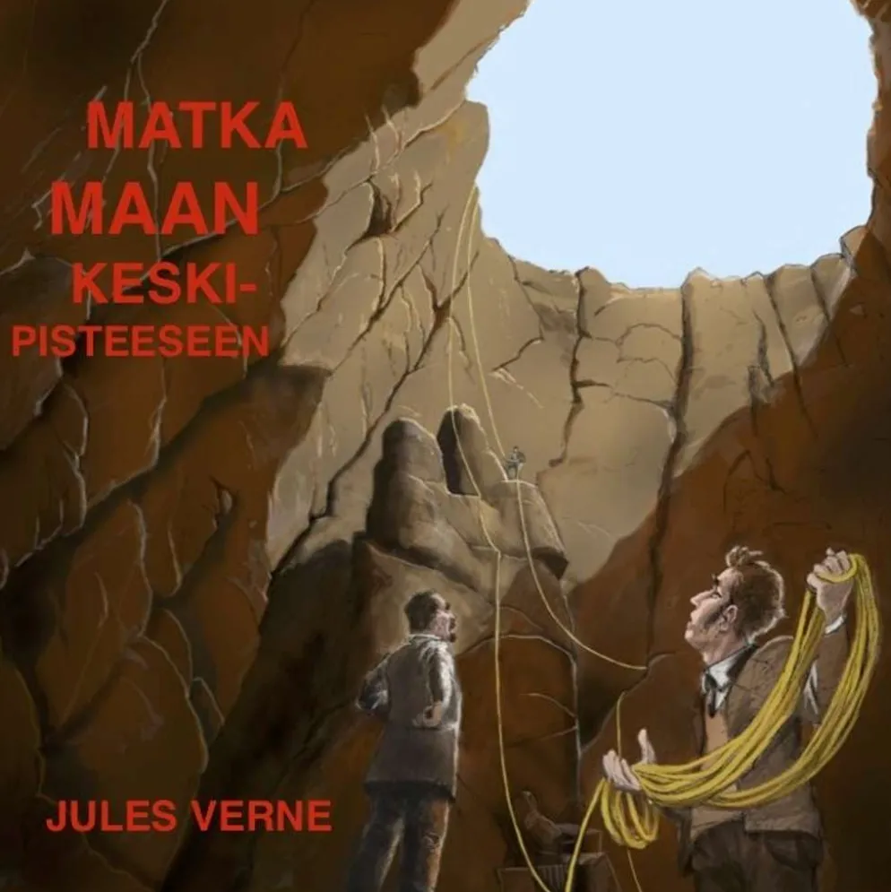 Verne, Matka maan keskipisteeseen (cd)