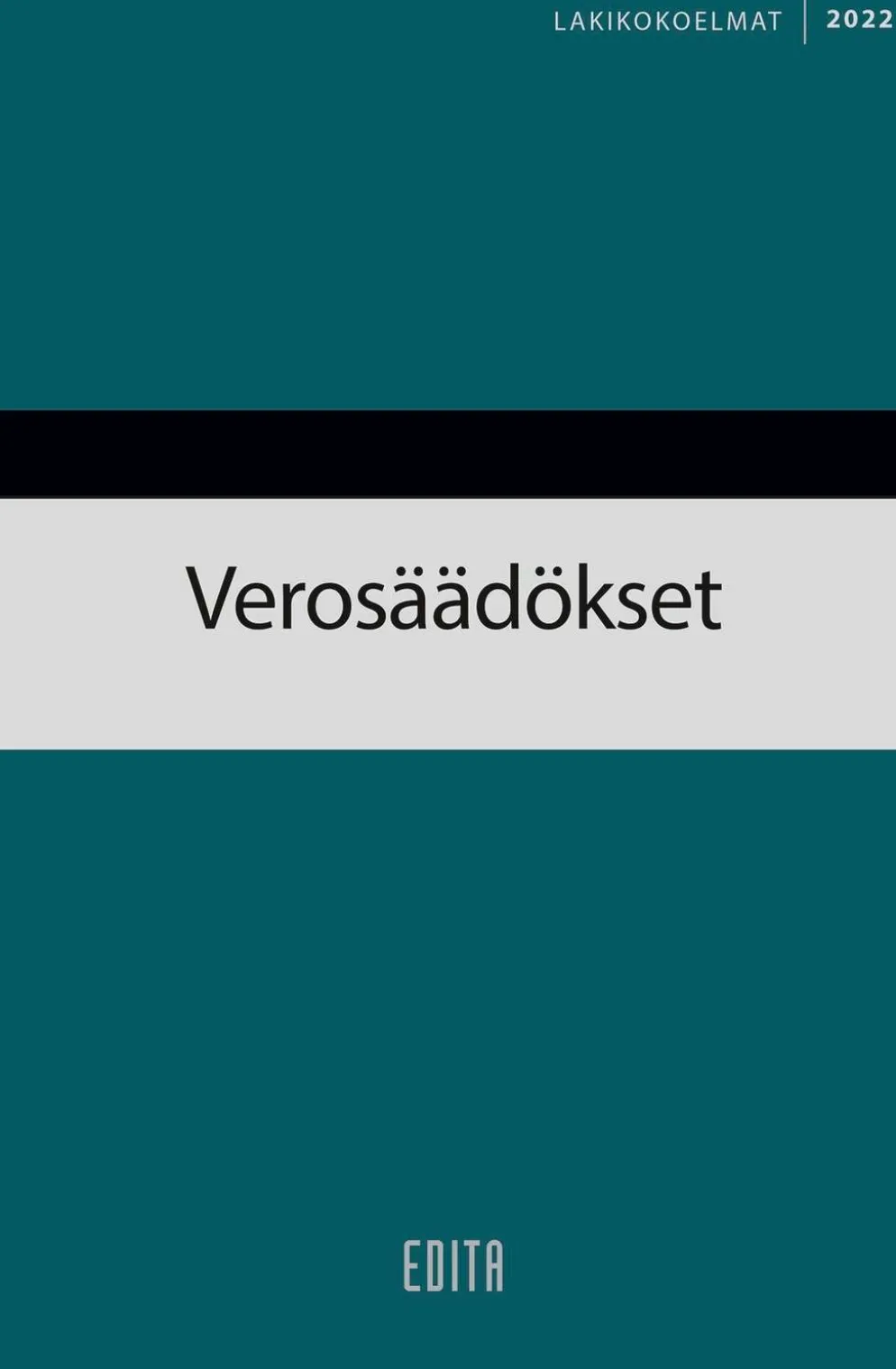 Verosäädökset 2022