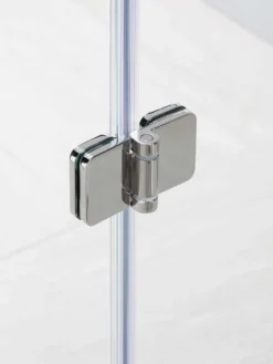 Vihtan suihkuseinä Pisara 5 taittuva 80 cm kirkas, matta profiili