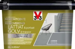 V33 Remontointimaali lattiat ja portaat 2L Carbon